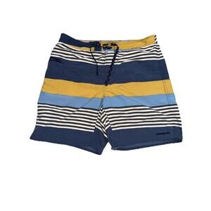 Patagonia mens Wavefarer Board Shorts swimsuit 34 Drawstring Nylon Sports Active